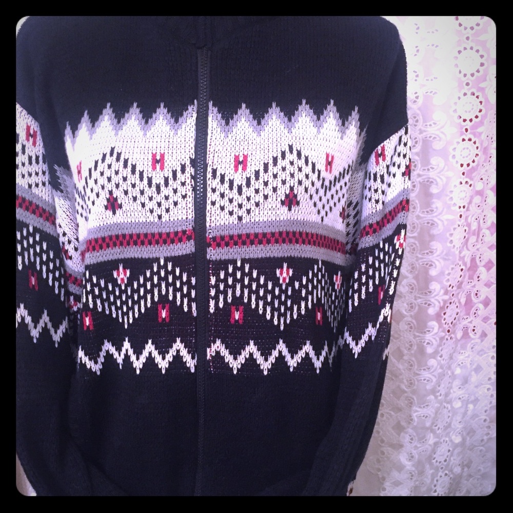 Vintage Brooks Zipper Sweater